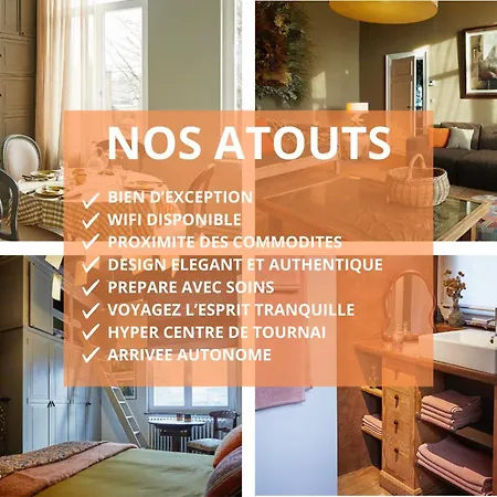 Appartement Le Nid Fleuri - Les Demeures D'adrien Tournai