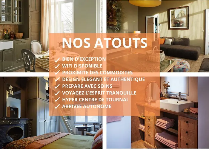 Apartament Le Nid Fleuri - Les Demeures D'adrien Tournai